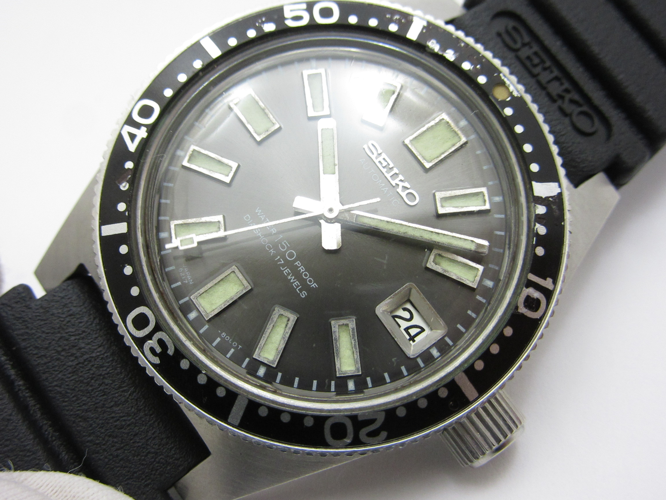 セイコー SEIKO ”150m ファーストダイバー ” 6217-8001 最終