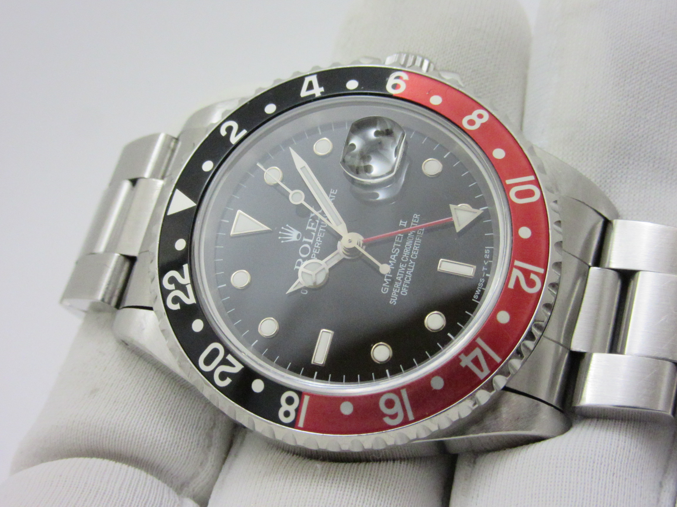 ロレックス ROLEX ”GMTマスター2 赤黒エイジングベゼル オール