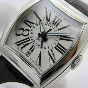 ベダ&カンパニー　BEDAT&Co　　　　”No.3 GMT ref 388.010.101 ”　　メンズサイズ　　　自動巻機械式ムーブ　 　ステンレススティール製　　　　　　国内正規保証書・取説・BOX付属