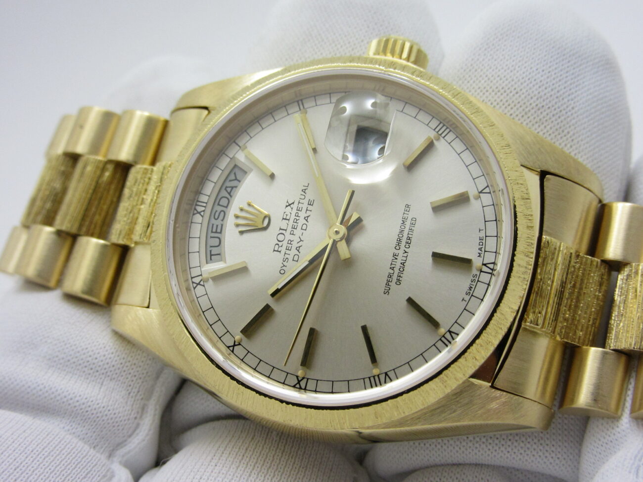 代表よりおすすめ商品のご案内 ROLEX ”デイデイト Ref18078 バーク