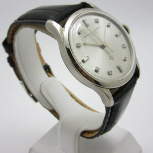 ヴァシュロン コンスタンタン　VACHERON CONSTANTIN　　” K18WG無垢　Ref4217　純正ダイヤモンド12P”　　オリジナル文字盤　　1950s　ラウンドケース　　機械式手巻ムーブCal-K454/5B