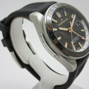 NORQAIN ノルケイン　　　”アドベンチャー 　ネベレストGMT”　　　NN1100SC3CG/G113/15BR.18S　41ｍｍ　メンズ　　自動巻機械式ムーブCal-NN20/2　　バックスケルトン　　　　　未使用品　　　　　保証書（2024.2.13）・ＢＯＸ付属