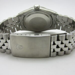ロレックス ROLEX ”ブラックダイヤル ゴールド針デイトジャスト Ref-16014” WGベゼル オールトリチウム Sir-871※※※※(1985年製) ジュビリーブレスレット62510H-FF555/J5 弊社にてOH済