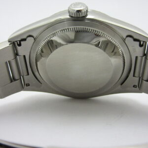 ロレックス　ROLEX　　　”エンジンターンドベゼル　デイトジャスト　ブラックダイヤル　Ref-16220”　　ステンレスベゼル　　　オールトリチウム　　　Sir-T番（1996年製）　　　オイスターブレスレット78360-FF558/B　X1　　弊社にてOH済