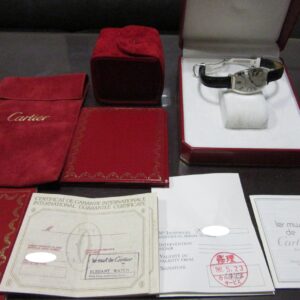 【TOKYO WATCH SHOW御礼】極希少プラチナ無垢。カルティエ「トノー LM」パリスダイヤルが入荷
